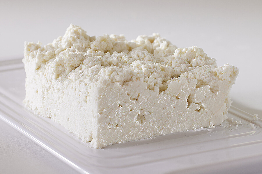 Photo Sérac dans une assiette blanche - Savoie Lactée